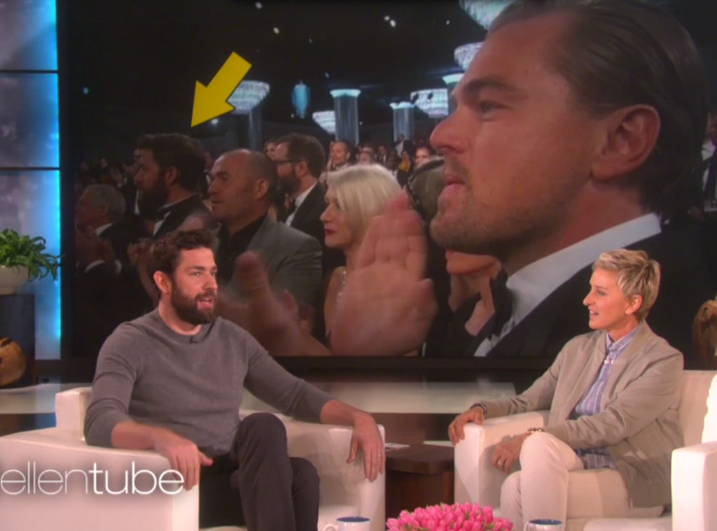 John Krasinski, Leonardo DiCaprio John Krasinski, Leonardo DiCaprio